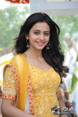 Rakul Preet Singh at Pandaga Chesko Movie Opening